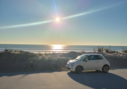 fiat500 Playa La Barrosa